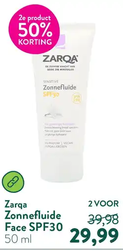 Holland & Barrett Zonnefluide Face SPF30 aanbieding