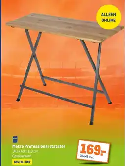 Makro Metro Professional statafel aanbieding