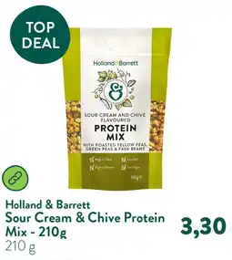 Holland & Barrett Sour Cream & Chive Protein Mix - 210g aanbieding