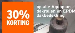 GAMMA op alle Aquaplan dakrollen en EPDM dakbedekking aanbieding