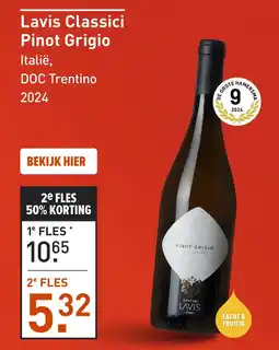 Gall & Gall Lavis Classici Pinot Grigio 37.5CL aanbieding