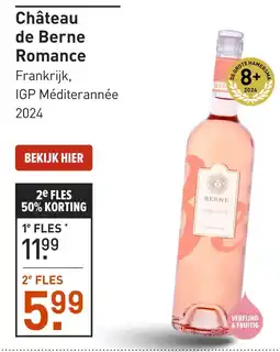 Gall & Gall Château de Berne Romance 75CL aanbieding