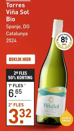 Gall & Gall Torres Viña Sol Bio 75CL aanbieding