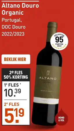 Gall & Gall Altano Douro Organic 75CL aanbieding