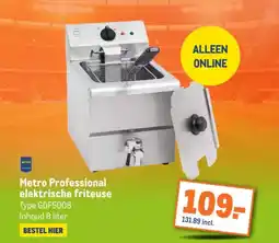 Makro Metro Professional elektrische friteuse aanbieding