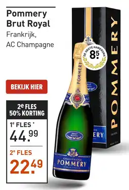 Gall & Gall Pommery Brut Royal 75CL aanbieding
