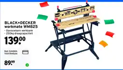 GAMMA BLACK+DECKER workmate WM825 - aanbieding