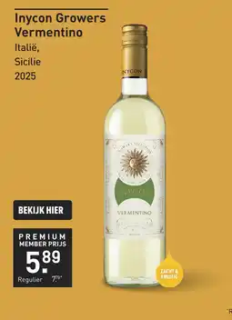 Gall & Gall Inycon Growers Vermentino 75CL aanbieding