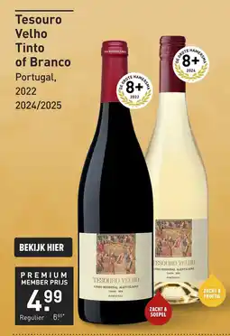 Gall & Gall Tesouro Velho Branco 75CL aanbieding