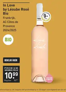 Gall & Gall Love by Léoube Rosé 75CL aanbieding
