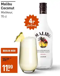 Gall & Gall Malibu Coconut 70CL aanbieding