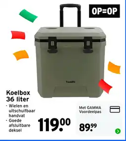 GAMMA Koelbox 36 liter aanbieding
