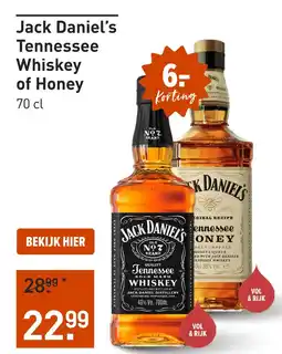 Gall & Gall Jack Daniel's Tennessee Honey 70CL aanbieding