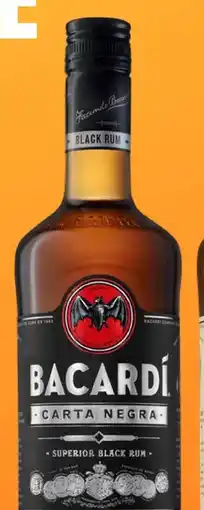 Gall & Gall Bacardí Carta Negra 70CL aanbieding