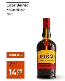 Gall & Gall Licor Beirão 70CL aanbieding