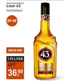 Gall & Gall Licor 43 175 cl aanbieding