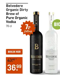 Gall & Gall Belvedere Organic Dirty Brew 70CL aanbieding