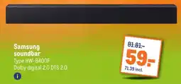 Makro Samsung soundbar aanbieding