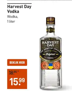 Gall & Gall Harvest Day Vodka 100CL aanbieding