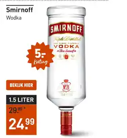 Gall & Gall Smirnoff 150CL aanbieding