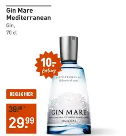 Gall & Gall Gin Mare Mediterranean 70CL aanbieding