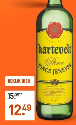 Gall & Gall Hartevelt Jonge Jenever 100CL aanbieding