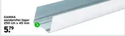 GAMMA GAMMA wandprofiel ligger aanbieding