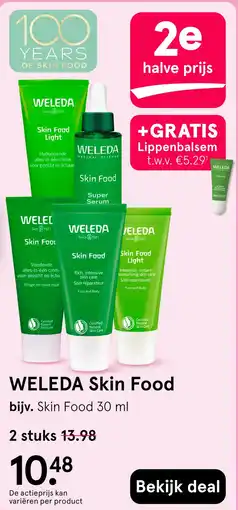 Etos WELEDA Skin Food aanbieding