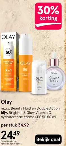 Etos Olay aanbieding