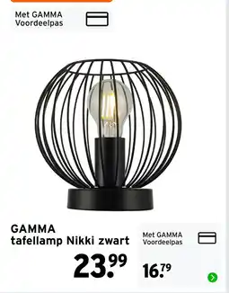 GAMMA GAMMA tafellamp Nikki aanbieding