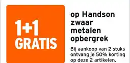 GAMMA op Handson zwaar metalen opbergrek aanbieding