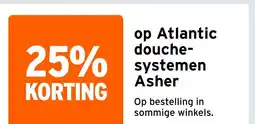GAMMA op Atlantic douche- systemen Asher aanbieding
