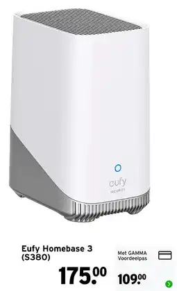 GAMMA Eufy Homebase 3 (S380) aanbieding