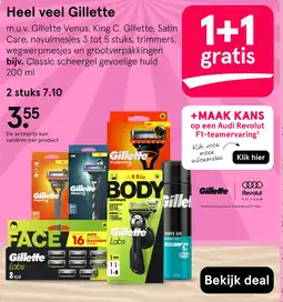 Etos Heel veel Gillette aanbieding