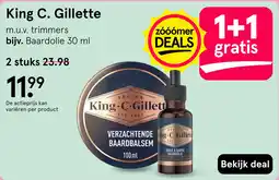 Etos King C. Gillette aanbieding