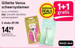 Etos Gillette Venus scheersystemen aanbieding