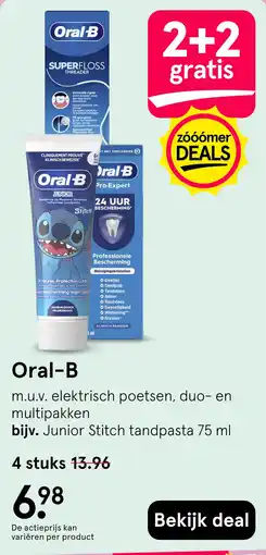 Etos Oral-B aanbieding