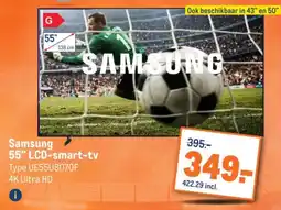 Makro Samsung 55" LCD-smart-tv aanbieding