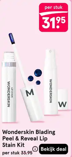 Etos Wonderskin Blading Peel & Reveal Lip Stain Kit aanbieding