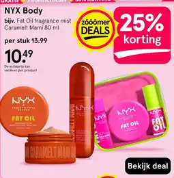 Etos NYX Body aanbieding