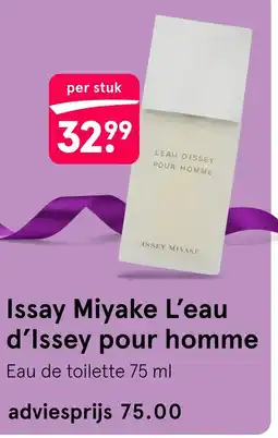 Etos Issay Miyake L'eau d'Issey pour homme aanbieding