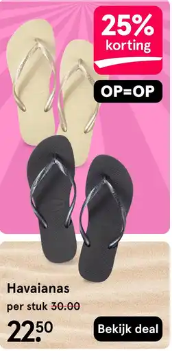 Etos Havaianas aanbieding