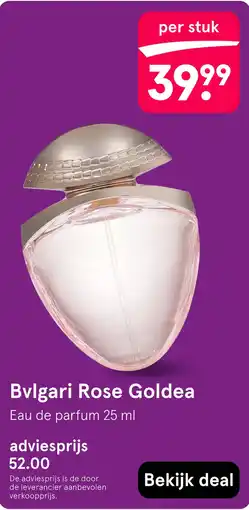 Etos Bvlgari Rose Goldea aanbieding