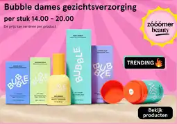 Etos Bubble dames gezichtsverzorging aanbieding