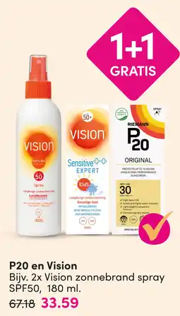 DA P20 en Vision aanbieding