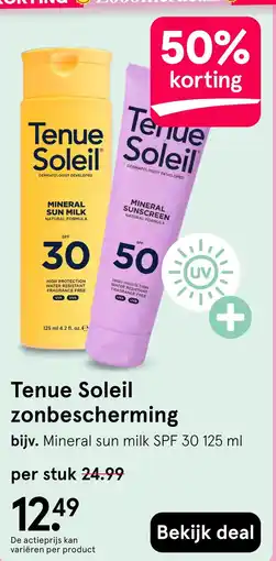 Etos Tenue Soleil zonbescherming aanbieding