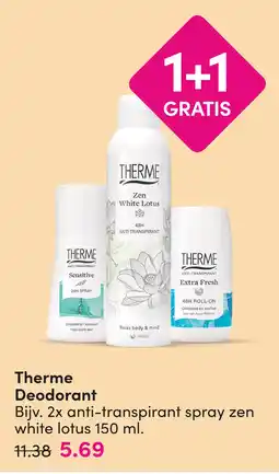 DA Therme Deodorant aanbieding