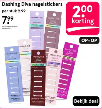 Etos Dashing Diva nagelstickers aanbieding