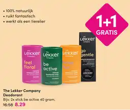 DA The Lekker Company Deodorant aanbieding