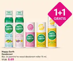 DA Happy Earth Deodorant aanbieding